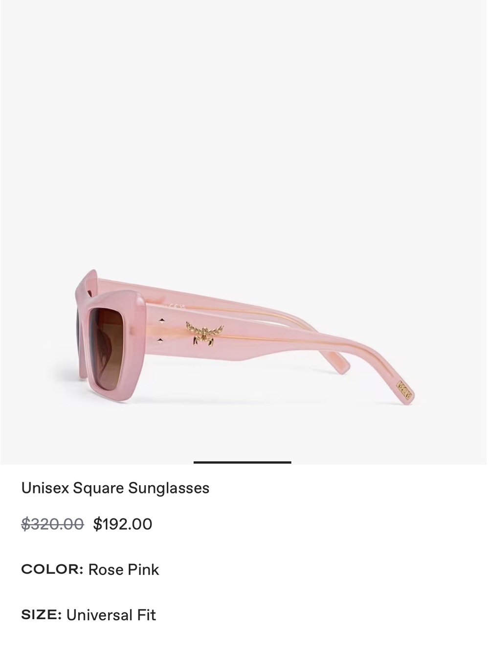 MCM Pink Sunglasses - Picture 5 of 5